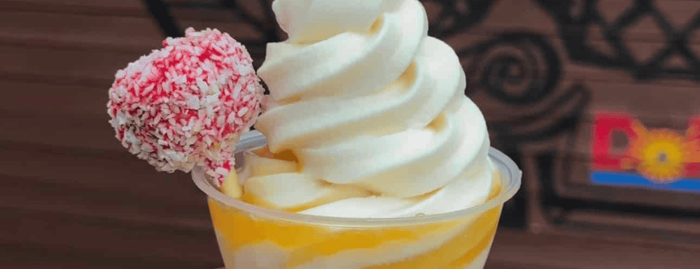 Soft Serve Ice Cream in magic kingdom